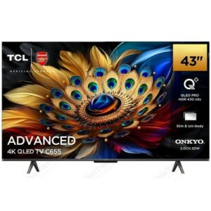 TCL Google TV QLED PRO 4K UHD 43" 43C655 Prix au Maroc